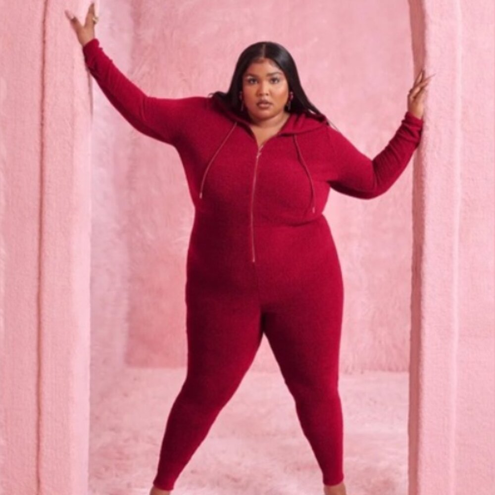 Yitty Pet Me Heart Pocket Onesie Red (Merlot) 3XL